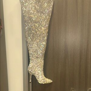 Cape Robbin Sparkling Over-the-Knee Boots